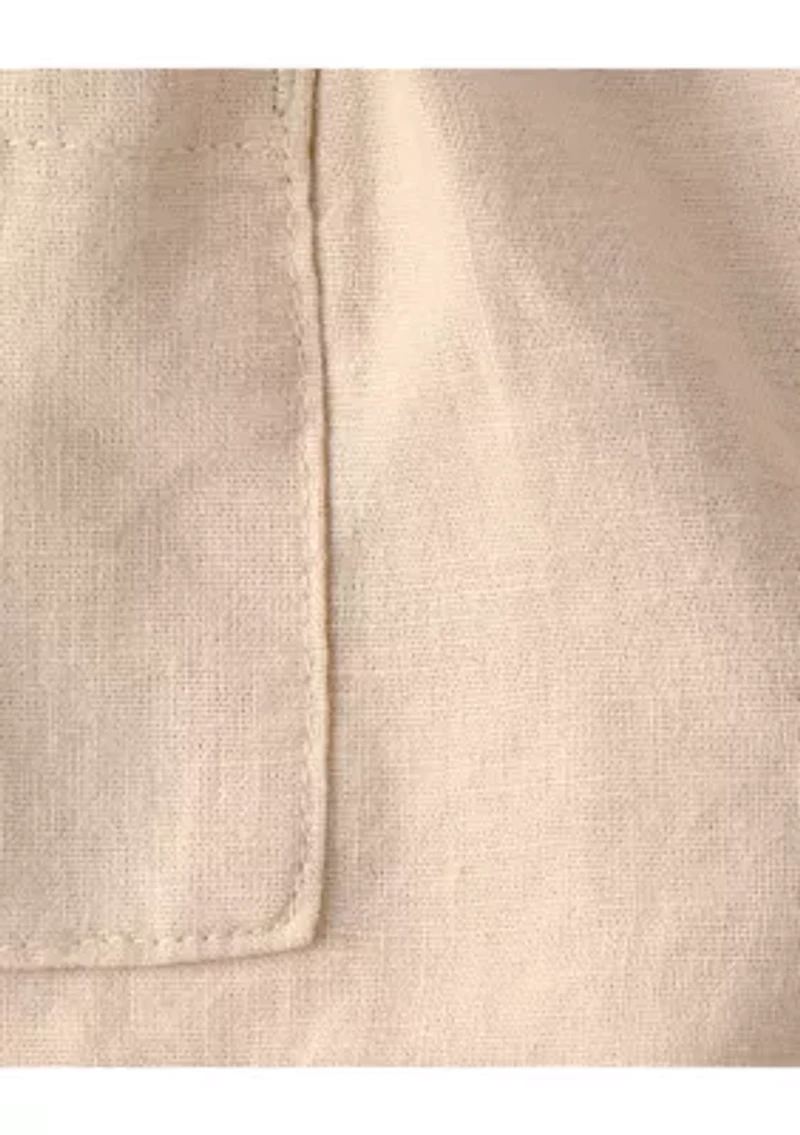 Baby Girls Beach Print Tank Top and Shorts Set