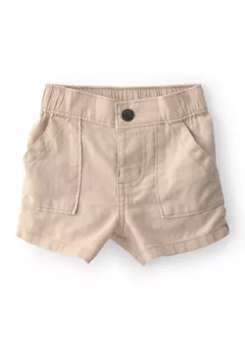 Baby Boys 2 Piece Shirt and Shorts Set