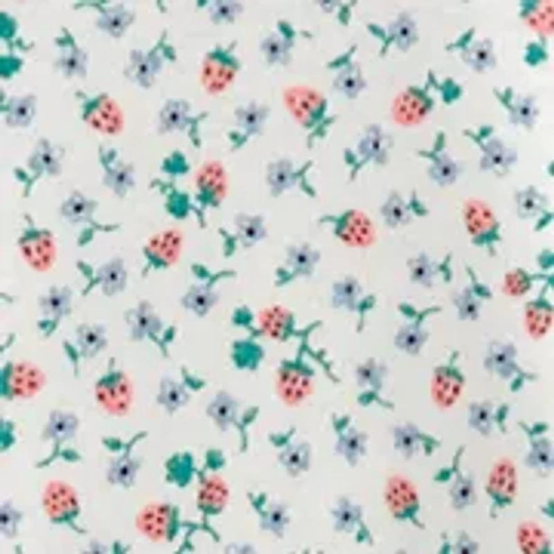 Baby Girls Strawberry Footie Pajamas