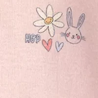 Baby Girls Bunny Footie Pajamas