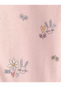 Baby Girls Bunny Footie Pajamas