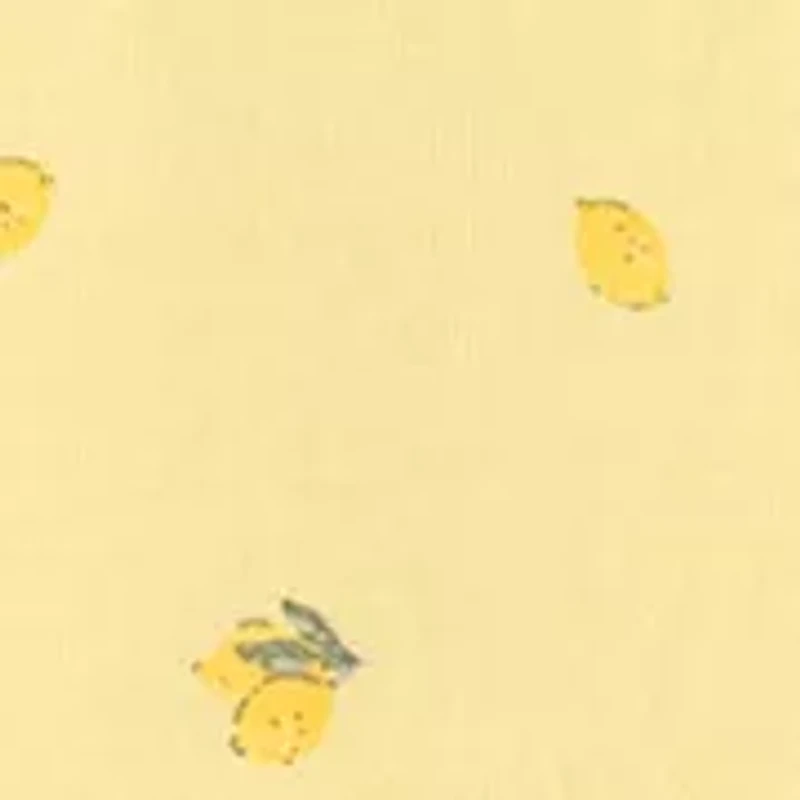 Baby Girls Lemon Print Footie Pajamas