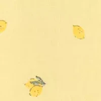 Baby Girls Lemon Print Footie Pajamas