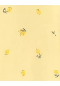 Baby Girls Lemon Print Footie Pajamas