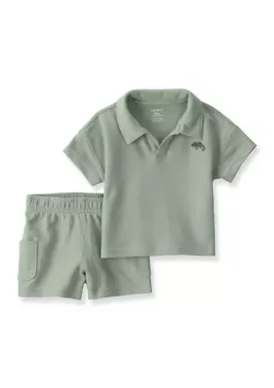 Baby Boys Shirt and Shorts Set