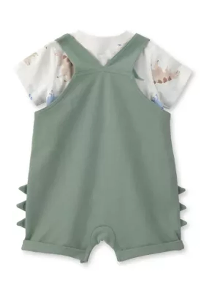 Baby Boys Two Piece Overalls Set