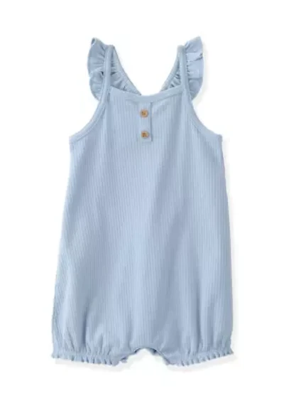 Baby Girls Ribbed Knit Romper
