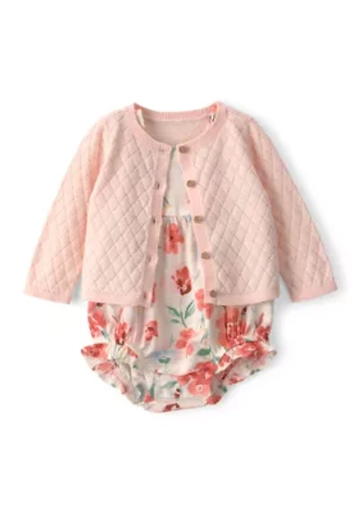Baby Girls 2 Piece Floral Set