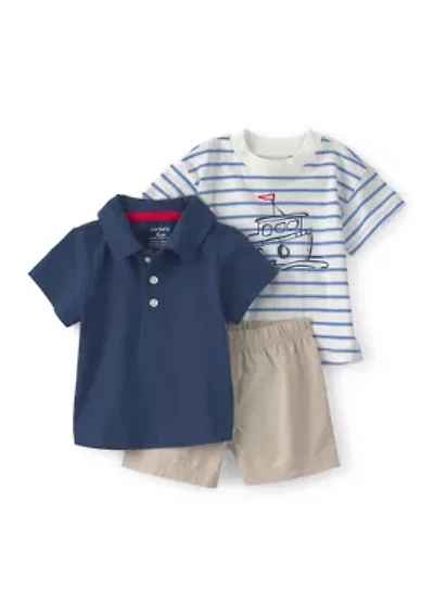 Baby Boys Shorts T-Shirt Set