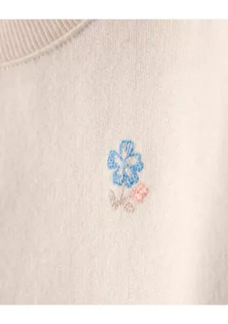 Baby Girls 2 Piece Floral Knit Set