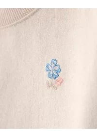 Baby Girls 2 Piece Floral Knit Set