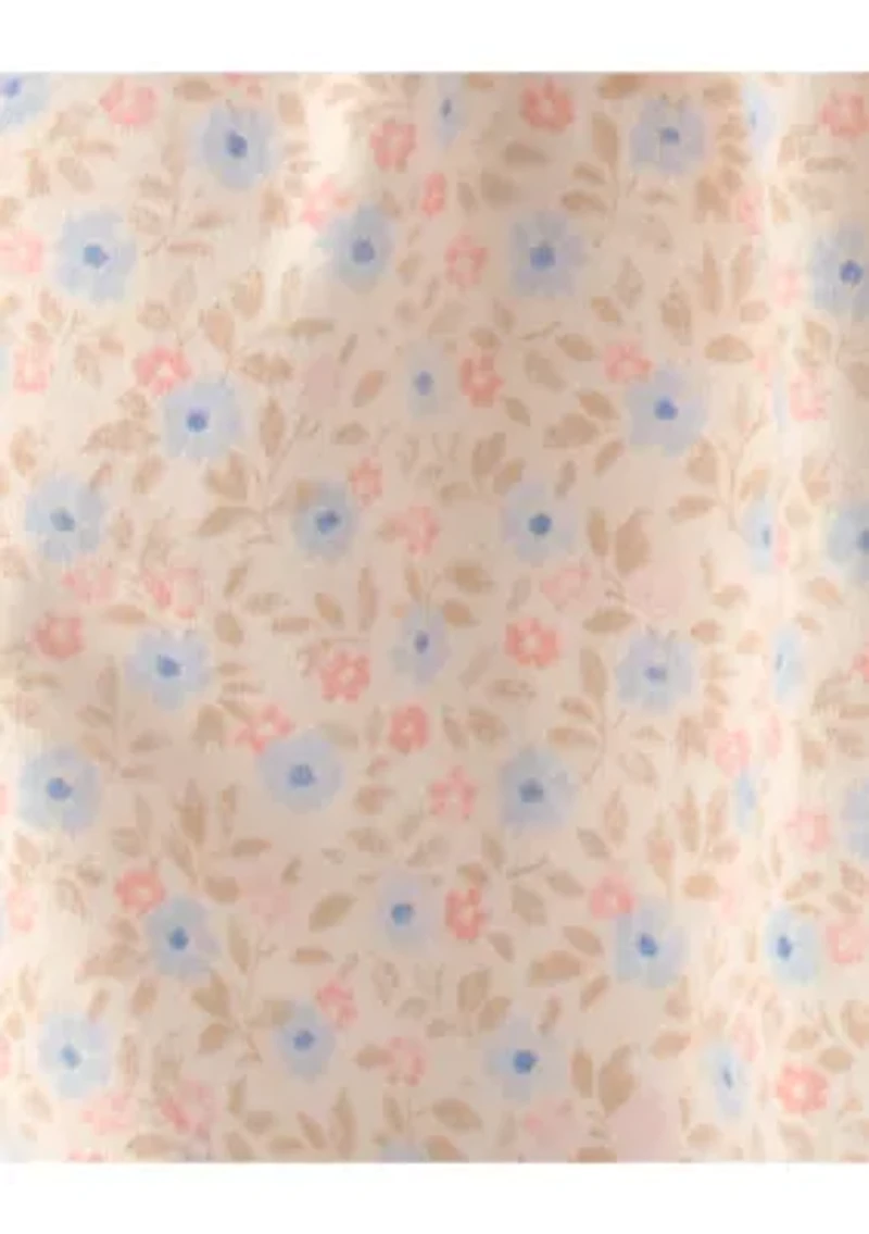 Baby Girls 2 Piece Floral Knit Set