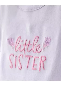 Baby Girls Little Sister Set