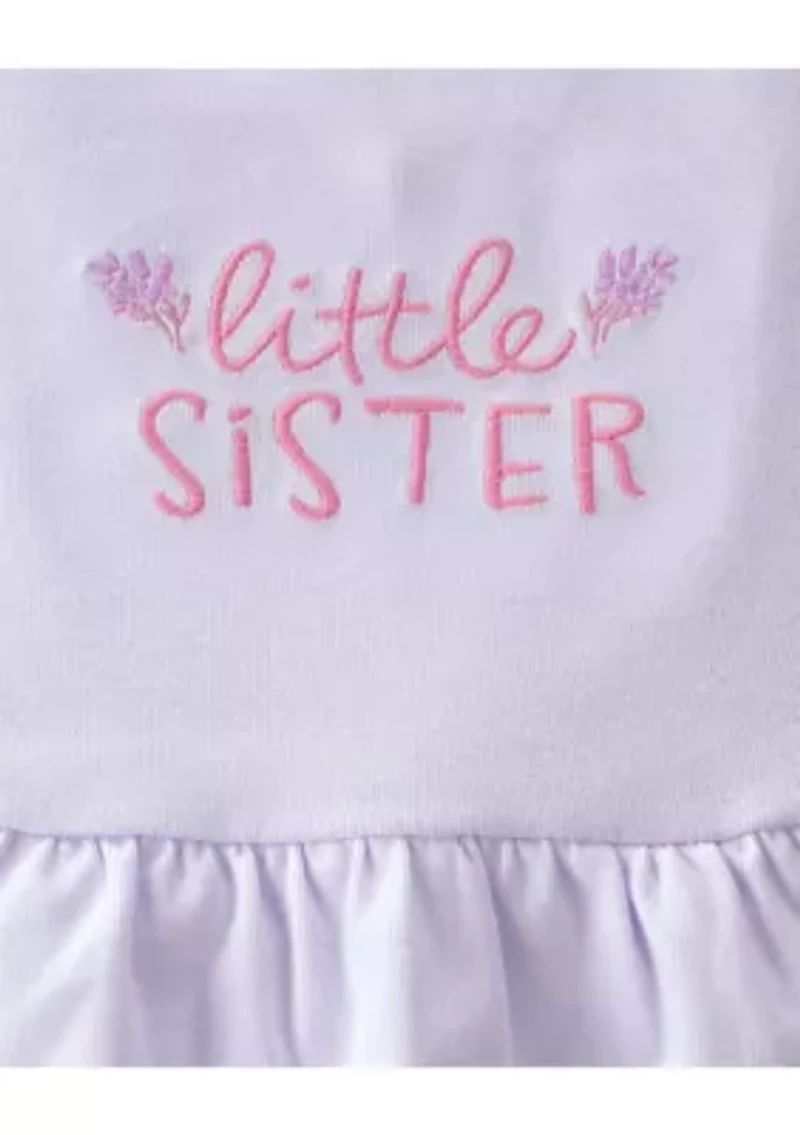 Baby Girls Little Sister Set