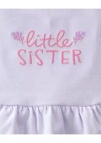 Baby Girls Little Sister Set
