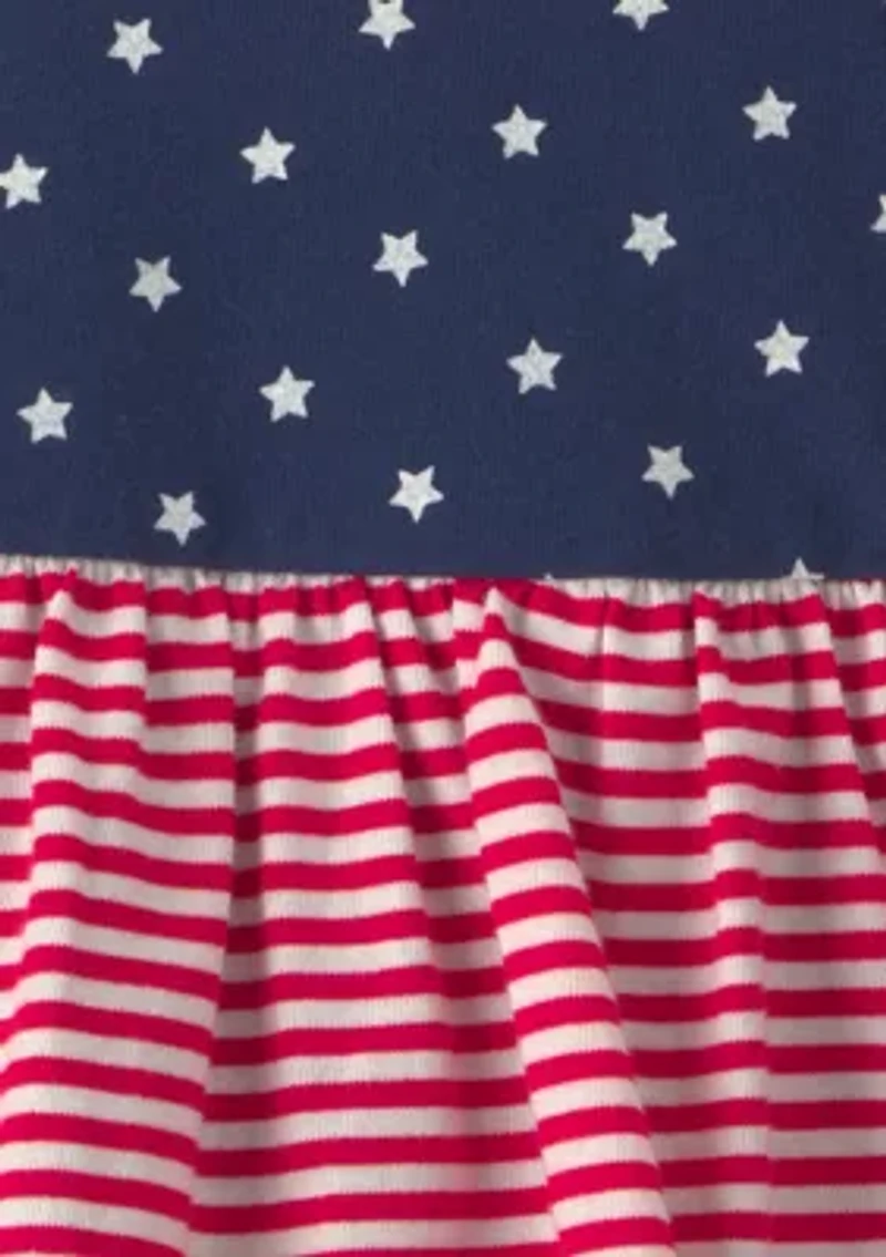 Baby Girls Stars and Stripes Dress