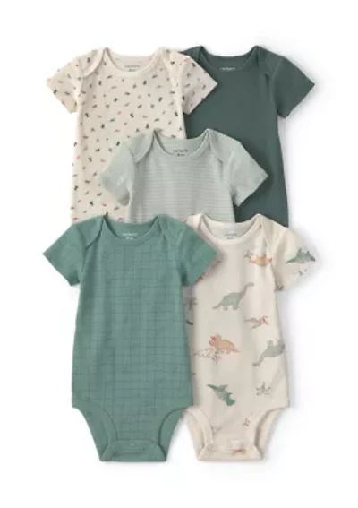 Baby Boys 5 Pack Bodysuit