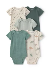 Baby Boys 5 Pack Bodysuit
