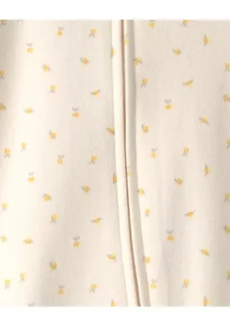 Baby Girls Bee Print Onesie