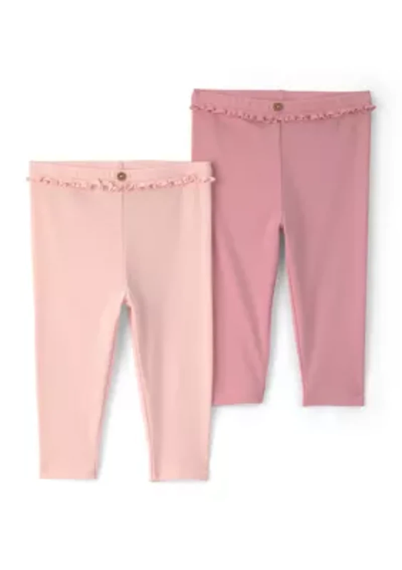Baby Girls Ruffle Pants Set