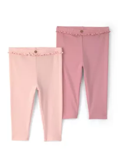 Baby Girls Ruffle Pants Set