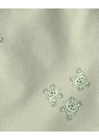Baby Boys Frog Print Shirt and Shorts Set