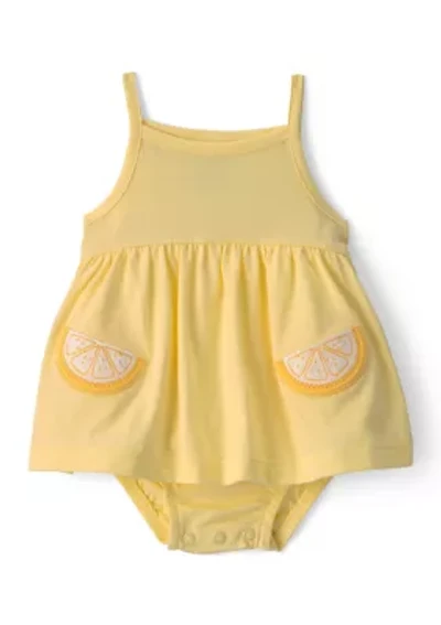 Baby Girls Lemon Sunsuit