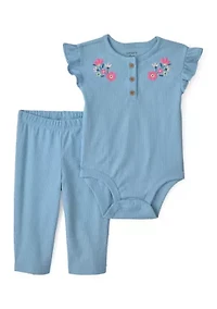 Baby Girls Floral Set