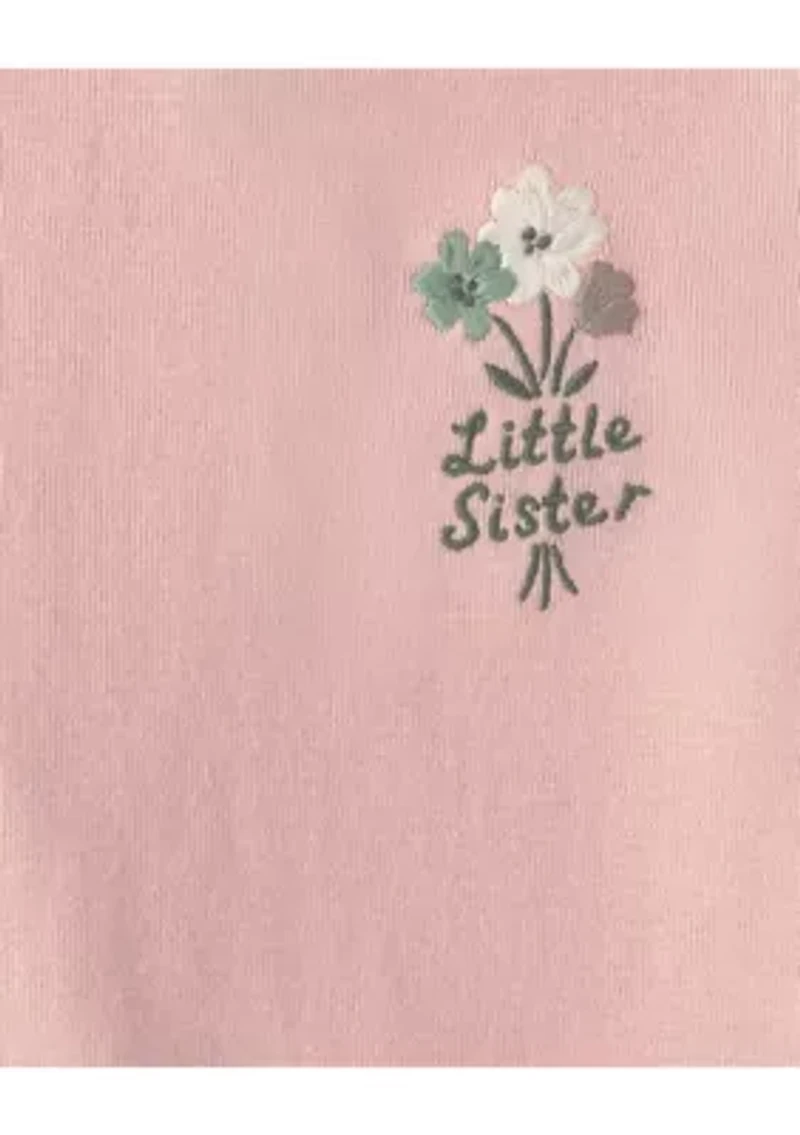 Baby Girls Little Sister Set