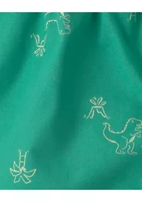 Baby Boys Dinosaur Graphic Shirt and Shorts Set