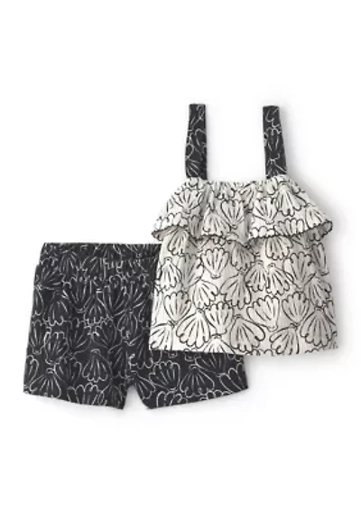 Baby Girls 2 Piece Shorts Set