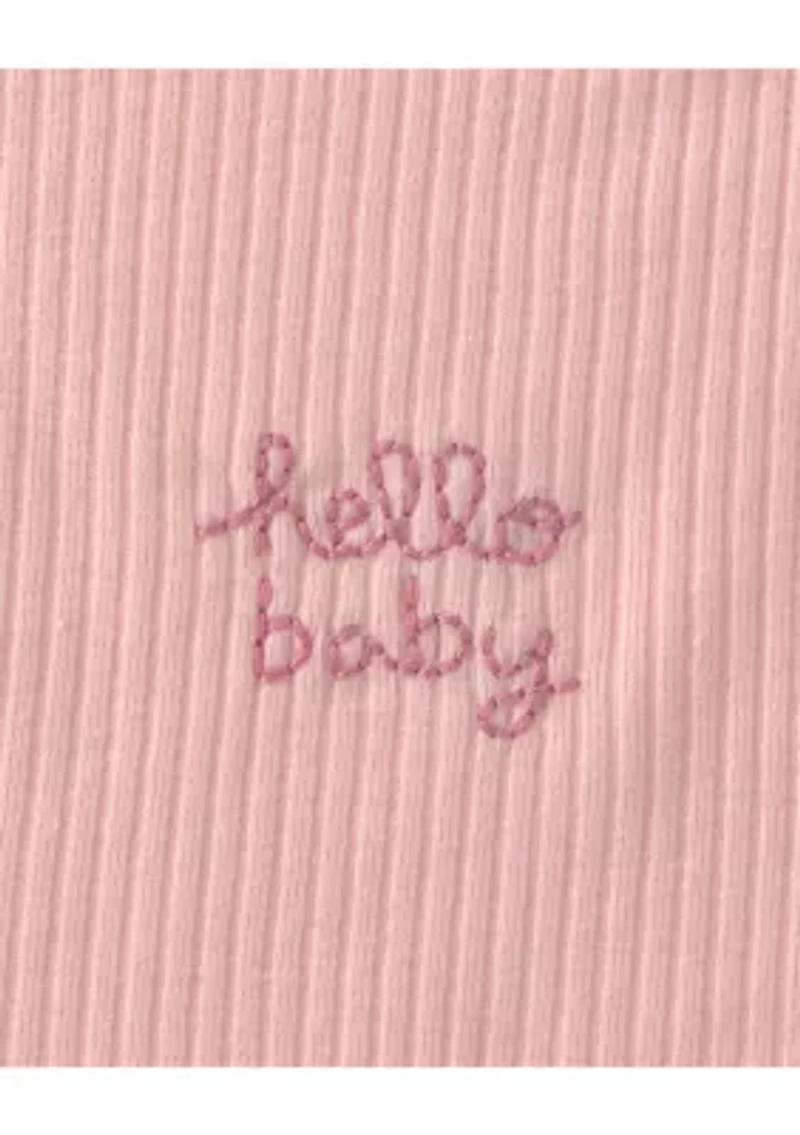 Baby Girls Bib Set