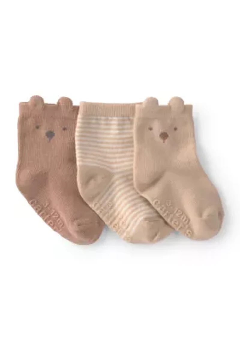 Baby 3 Pack Booties