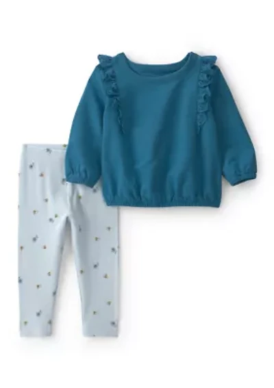 Baby Girls Leggings and Top Set