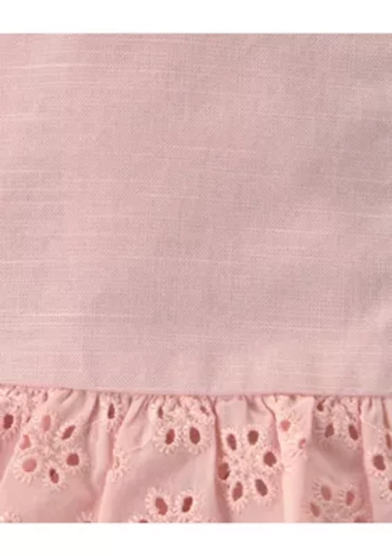 Baby Girls Ruffle Top and Skirt Set