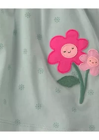 Baby Girls Floral Sunsuit Dress
