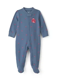 Baby Girls Ladybug One-Piece