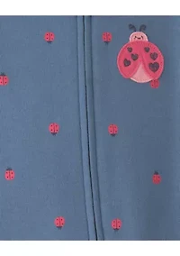 Baby Girls Ladybug One-Piece