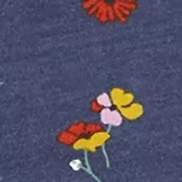 Baby Girls Floral Printed Knit Dress