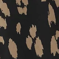 Toddler Girls Woven Leopard Printed Dress
