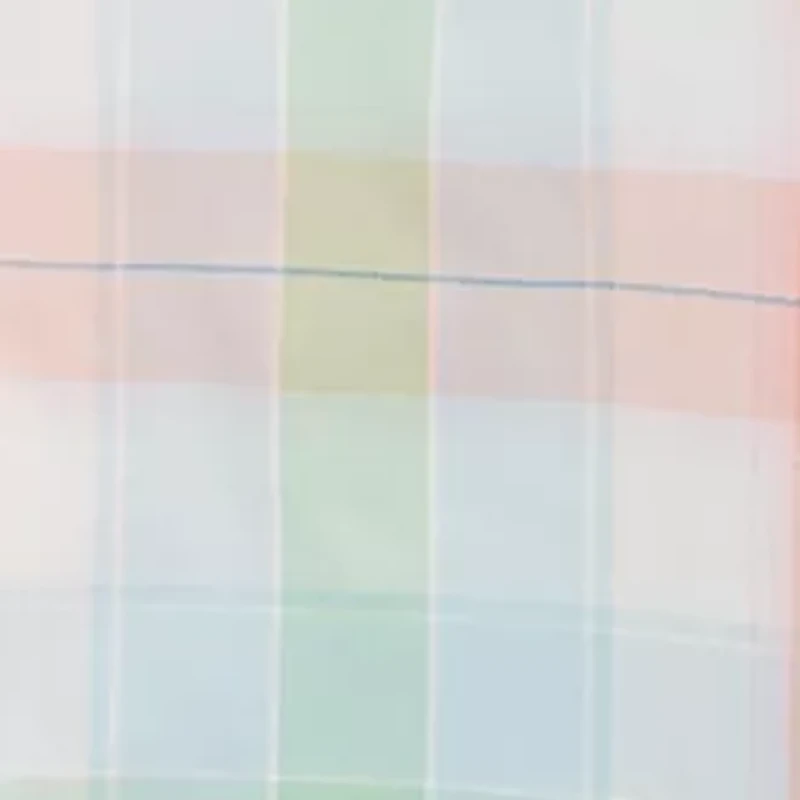 Toddler Boys Poplin Plaid Button Down Shirt