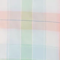 Toddler Boys Poplin Plaid Button Down Shirt