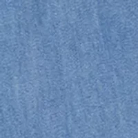 Toddler Girls Embroidered Chambray Dress