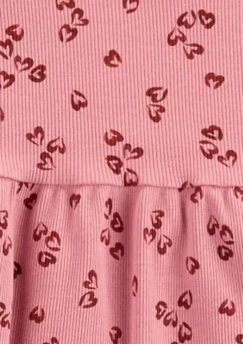 Toddler Girls Printed Top and Leggings Set