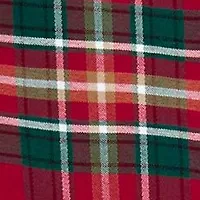 Toddler Girls Plaid Printed Woven Dress
