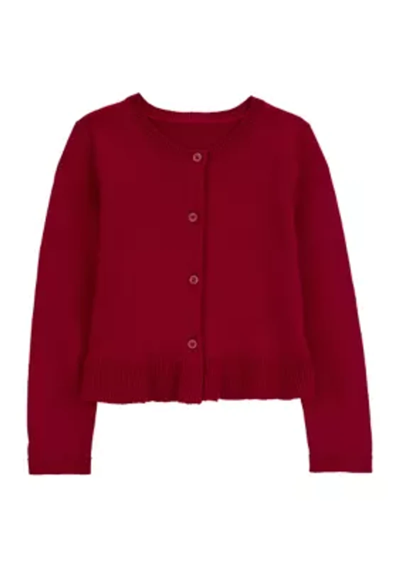 Toddler Girls Sweater Knit Cardigan