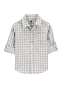 Toddler Boys Button Down Shirt