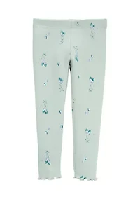 Toddler Girls Printed Leggings