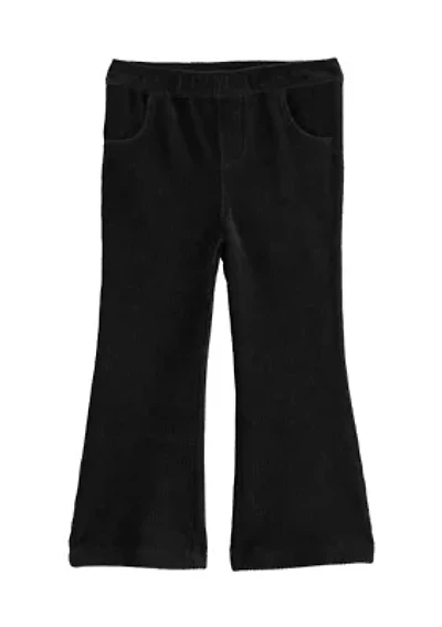 Toddler Girls Velour Pants