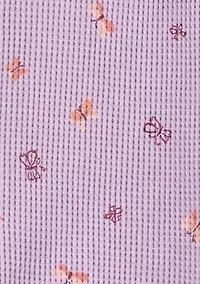 Toddler Girls Butterfly Printed Footie Pajamas
